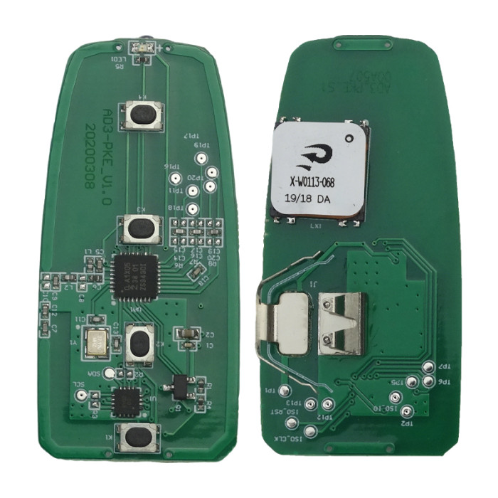 KYDZ Audi Type 3+1Btn Universal Smart Remote – Keyless – ZN25