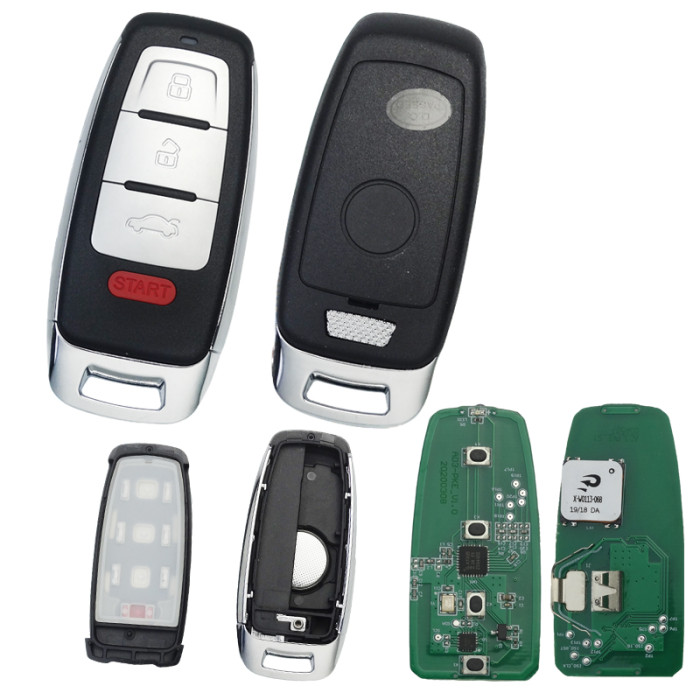 KYDZ Audi Type 3+1Btn Universal Smart Remote – Keyless – ZN25