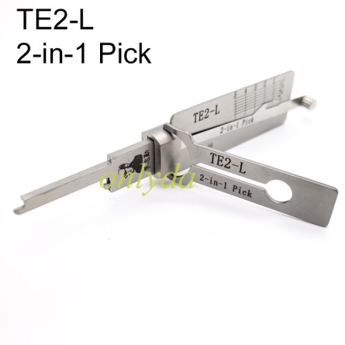 TE2-L Lishi 2 in 1 decode and lockpick tools