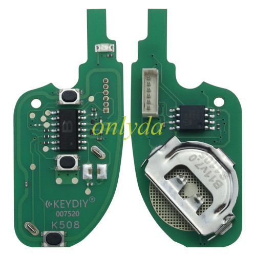 free shipping and no tax from czech to europe 5pcs//lot KeyDIY brand 2 button remote key B11-2