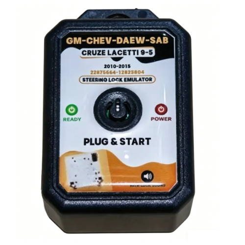 Steering Lock Emulator for GM Cruze Lacetti 9-5 2010-2015 | Plug & Start, OE 22875664/12823804