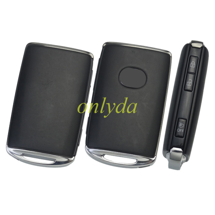 original Mazda 3 button keyless remote key for CX50 /CX30 with 434MHZ with  ATMEL  AES 6A chip     model ：SKE11E-01