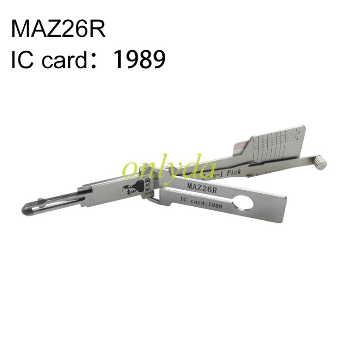 Lishi MAZ26R IC card 1989  use for Mazda
