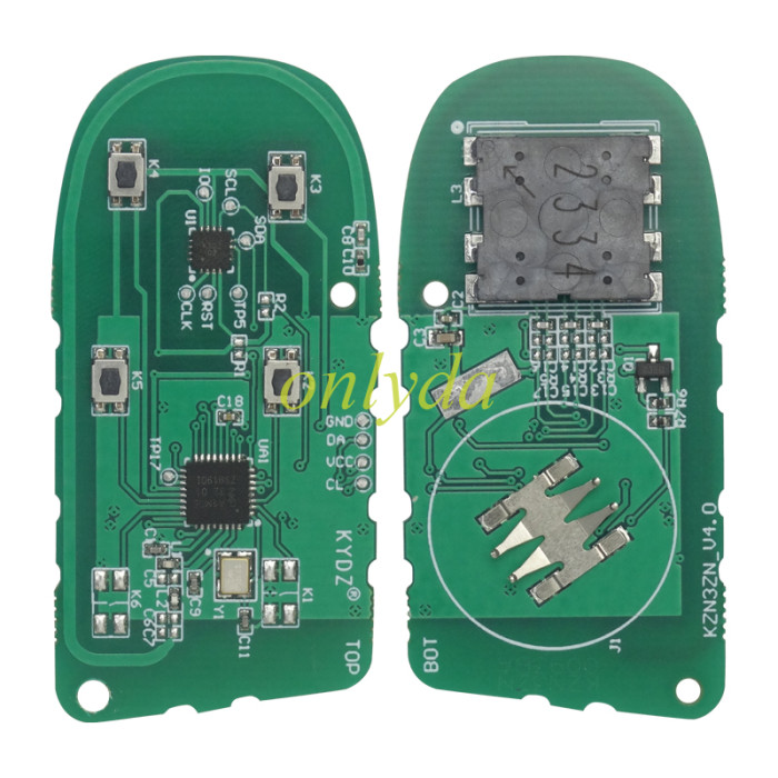 KYDZ Maserati Type 4Btn Universal Smart Remote – Keyless – ZN11