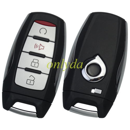 For Great Wall POE 3 button remote key with  FSK with 434MHZ, with Type 47 Plus transponder chip