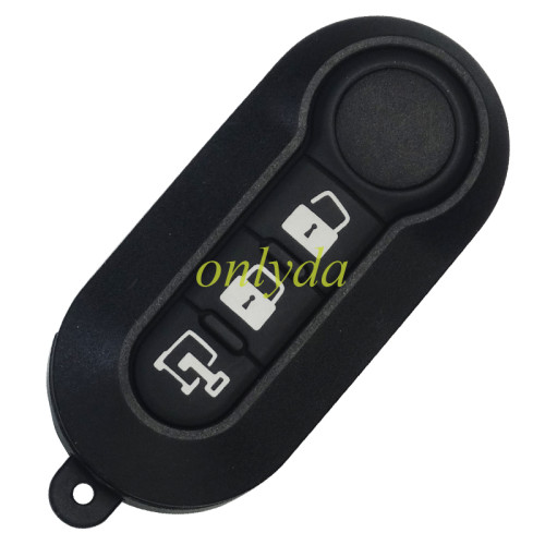 OEM M. Marelli BSI System 3 button remote key FOR 2014-2021 RAM ProMaster vans 1500/2500/3500 FCC ID: 2ADFTTRF198 IC: 12435A-TRF198 433MHz 46 chip part numbers 68435273AA or 68224015AA