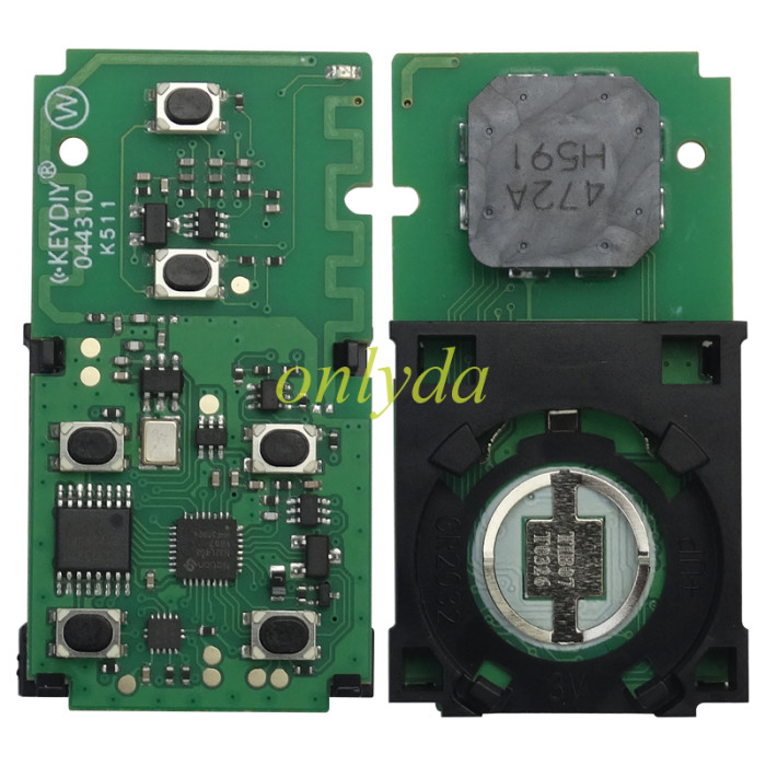 KEYDIY Remote key TIB07-6 smart key for Toyota style