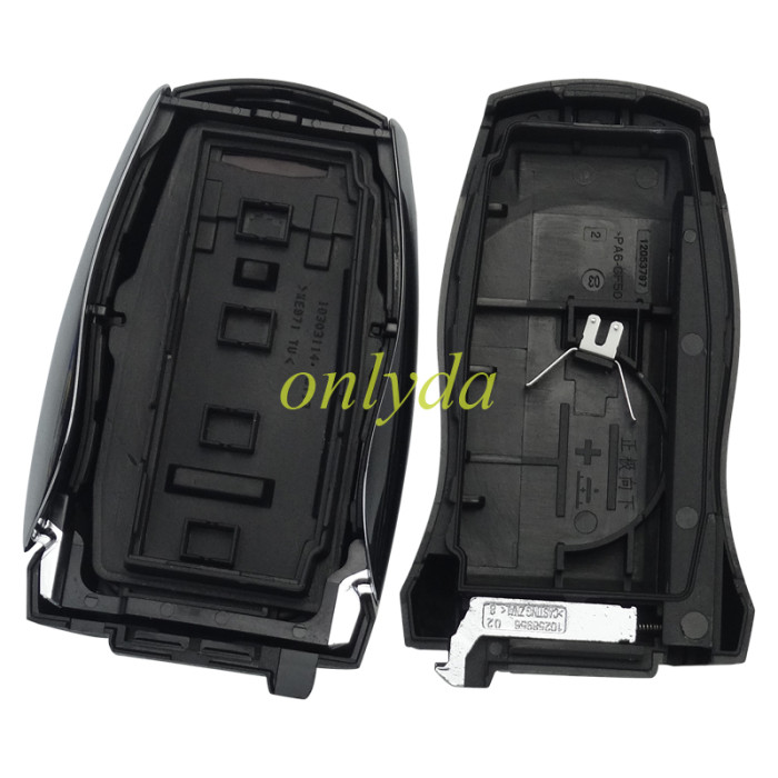 For Great Wall POE 3 button remote key with  FSK with 434MHZ, with Type 47 Plus transponder chip