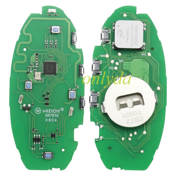 KEYDIY Remote key ZB72-7 smart  key for Hyundai, pls choose model