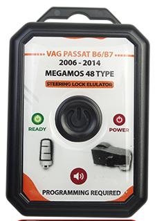 Volkswagen Passat for B6 / B7 MEGAMOS 48 Type Steering Lock Emulator + Connec
