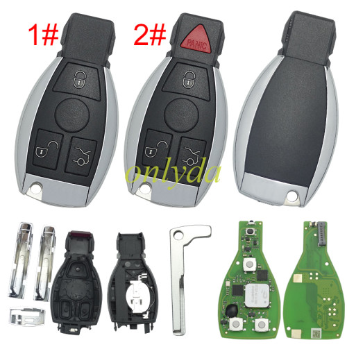 Xhorse VVDI Universal Benz FBS3 Smart Key/ Keyless GO  433/315 Mhz, pls choose the button