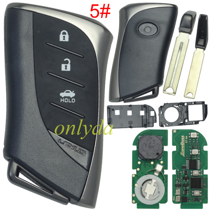 Eoneboss ET-04 universal key 434mhz  for Toyota,pls choose button