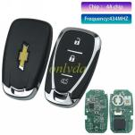 original Chevrolet 3 button remote key with 434MHZ with 4A chip