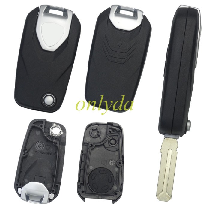 For Ducati motor  key blank with badge