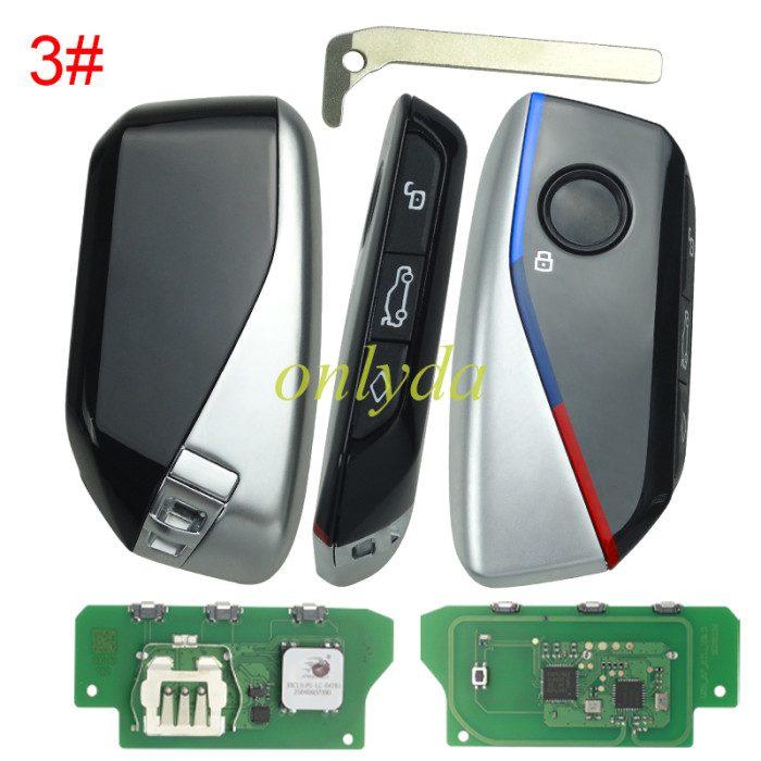 KYDZ BMW BCP Key 4button Universal Smart Remote-ZNBM-BCP, pls choose model