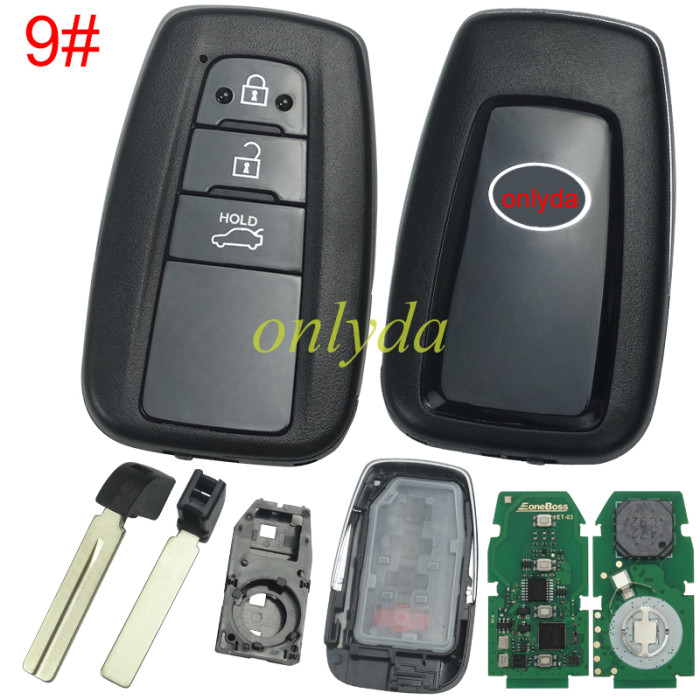 Eoneboss ET-03 universal key  for toyota, pls choose button