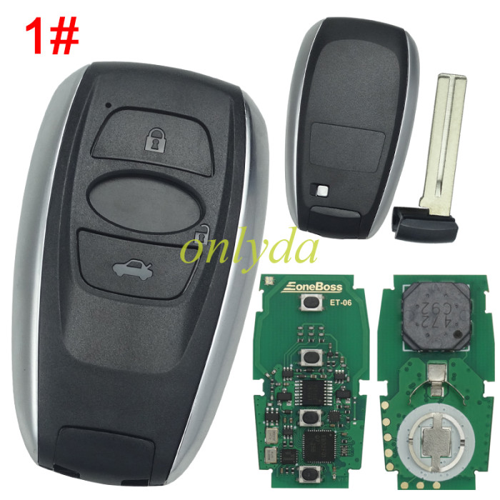 Eoneboss ET-06 universal key  for Subaru, pls choose button