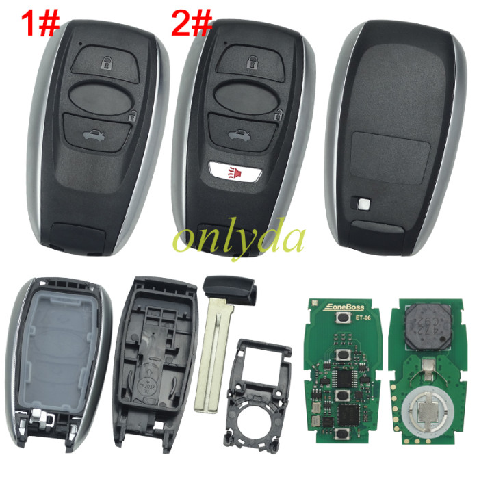 Eoneboss ET-06 universal key  for Subaru, pls choose button