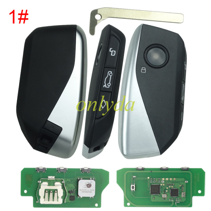 KYDZ BMW BCP Key 4button Universal Smart Remote-ZNBM-BCP, pls choose model