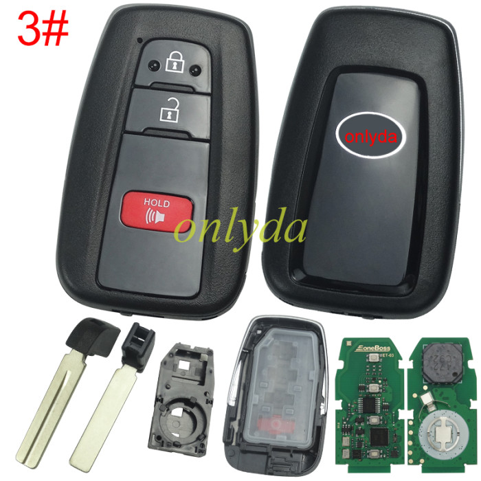 Eoneboss ET-03 universal key  for toyota, pls choose button