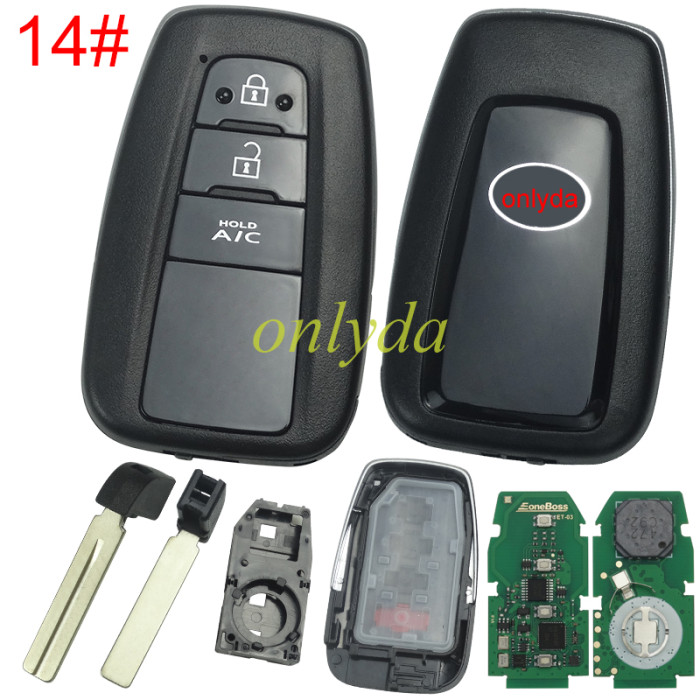 Eoneboss ET-03 universal key  for toyota, pls choose button
