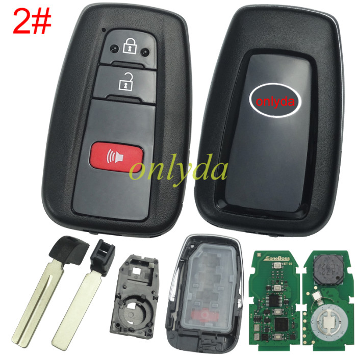 Eoneboss ET-03 universal key  for toyota, pls choose button