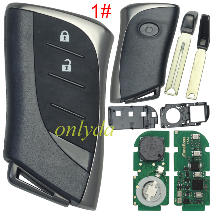 Eoneboss ET-04 universal key 434mhz  for Toyota,pls choose button