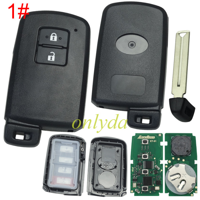 Eoneboss ET-01 universal key  for toyota, pls choose button model