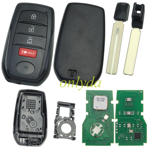 Eoneboss ET-12 universal key  for Toyota 3 button with Rear door Function
