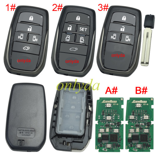 Eoneboss ET-10 universal key  for Toyota, Pls choose button