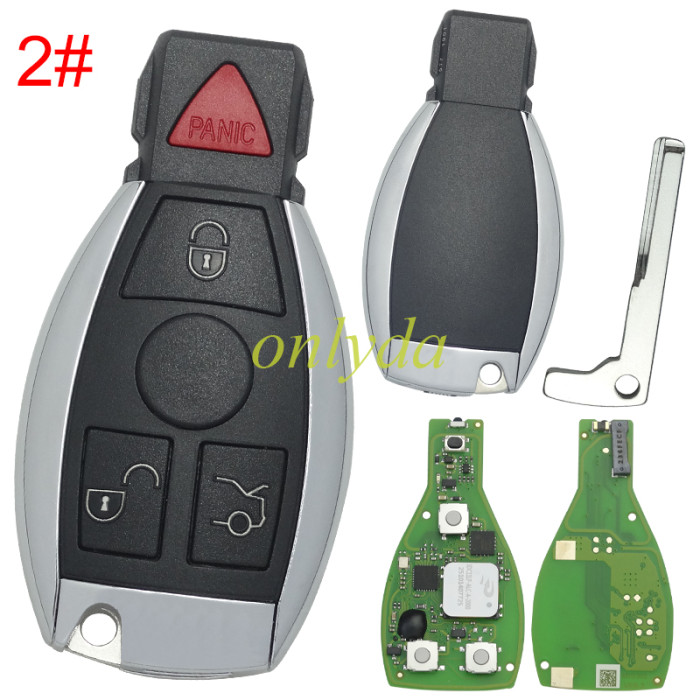 Xhorse VVDI Universal Benz FBS3 Smart Key/ Keyless GO  433/315 Mhz, pls choose the button