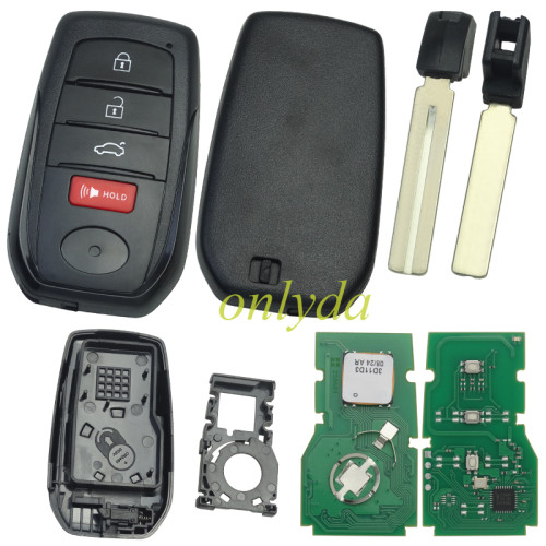 Eoneboss ET-12 universal key  for Toyota 3 button with trunk Function