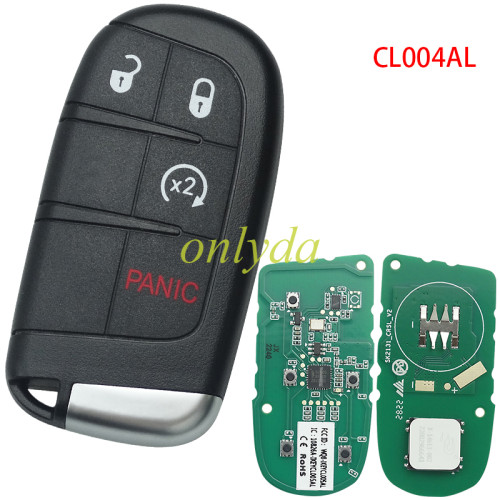 Free shipping from HK,AUTEL IKEYCL004AL Chrysler 4 Buttons Universal Smart Key 5pcs/lot