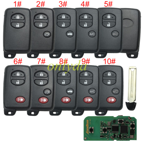 Eoneboss ET-02 universal key  for toyota , pls choose button