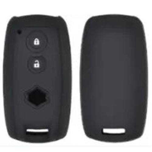 For Suzuki 2 button silicon case (black）