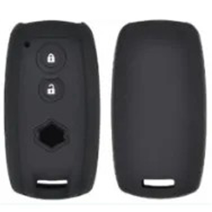 For Suzuki 2 button silicon case (black）