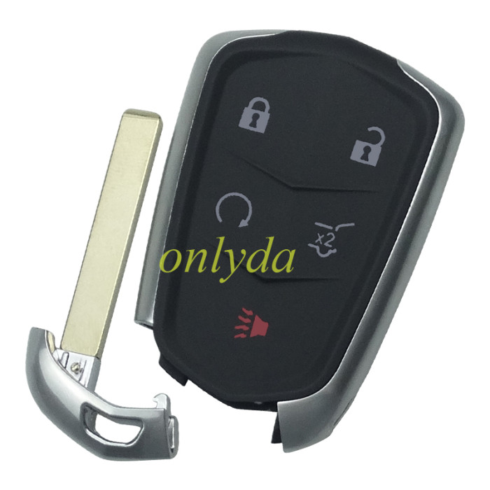 Free shipping from HK,AUTEL IKEYGM004AL GM Cadillac 4/5 Buttons Universal Smart Key 5pcs/lot