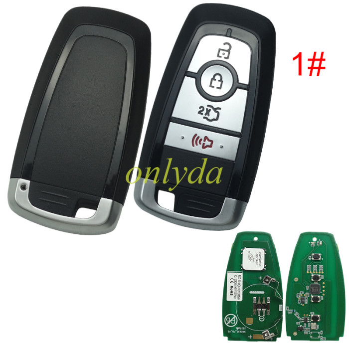 5pcs/lot Free shipping AUTEL IKEYFD004AH/IKEYFD005AH 4/5 Buttons Smart Key Universal Remote used for MaxiIM KM100/IM508/IM608