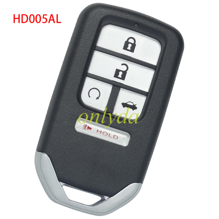 Free shipping from HK,AUTEL IKEYHD004AL /Autel-IKEYHD004BL/Autel-IKEYHD005AL Honda 4 Buttons Universal Smart Key 5pcs/lot
