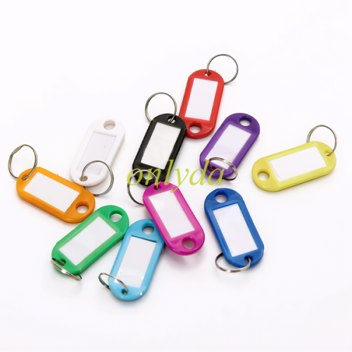 Key Ring MOQ is 600pcs, the color is mixing (Black, yellow, red, blue, green, purple)