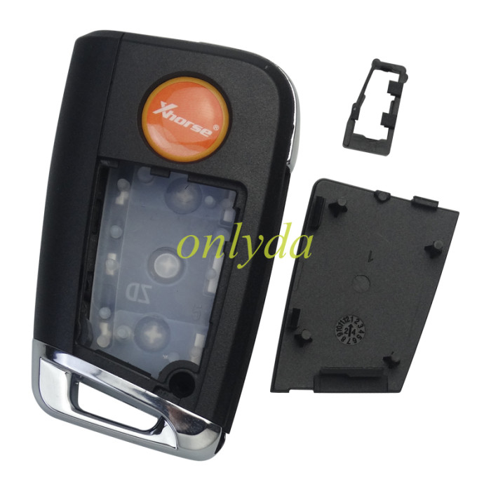 XKDM05 XHORSE  2nd Generation Wire Remote Key MQB Flip 3Buttons
