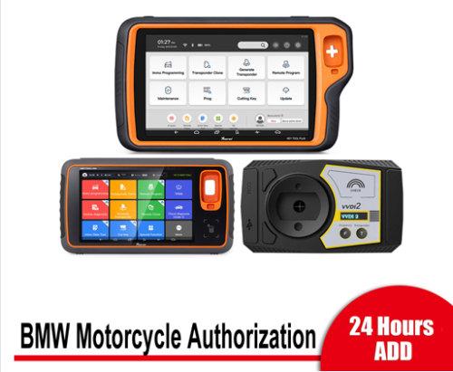 Xhorse BMW Motorcycle Authorization OBD Key Learning For VVDI Key Tool Plus/VVDI2