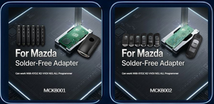 For Mazda NXP Killer MCKB Solder Free Adapter   work with NXP Killer programmer, please choose the model