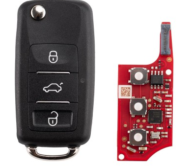 XHORSE XEB520EN Second Generation B5 Super Remote Key with XT57B Super Chip 3 Buttons
