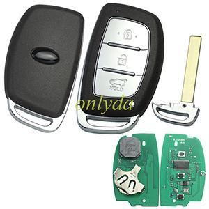 For Hyundai Sonata 3button remote key 2018/2019 Smart Key Remote 433MHz  DST-AES 8A CHIP   PN:95440-C1600   95440C1600