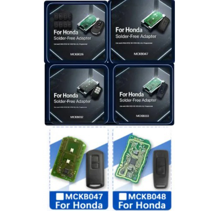For Honda NXP Killer MCKB Solder Free Adapter   work with NXP Killer programmer, please choose the model
