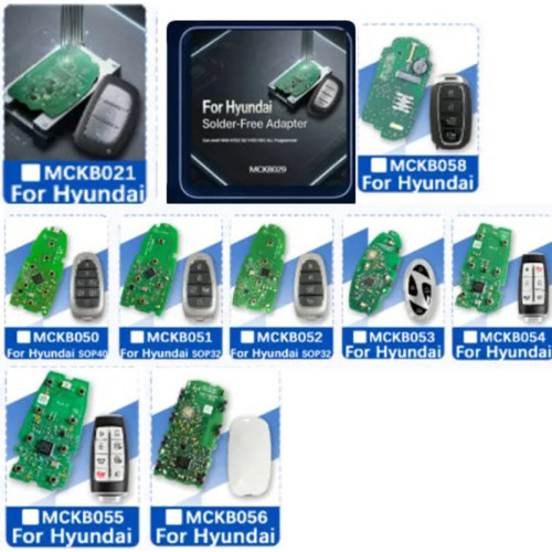 For Hyundai NXP Killer MCKB Solder Free Adapter   work with NXP Killer programmer, please choose the model