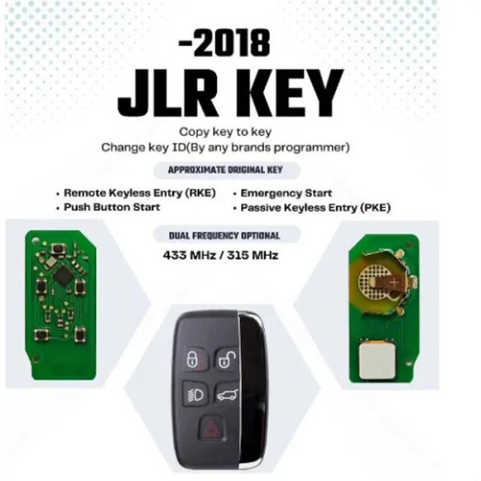 Eoneboss 2018- JLR   for Jaguar remote key  ,pls choose  model