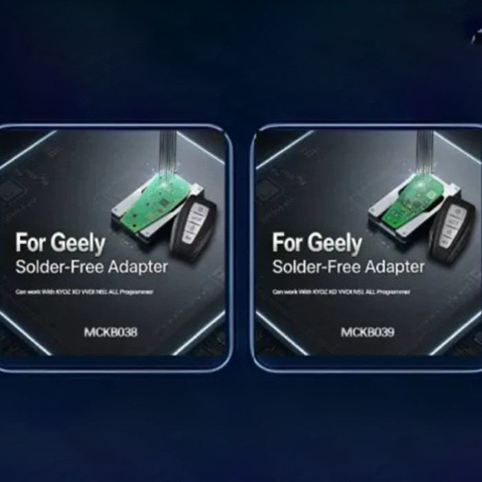 For Geely NXP Killer MCKB Solder Free Adapter   work with NXP Killer programmer, please choose the model