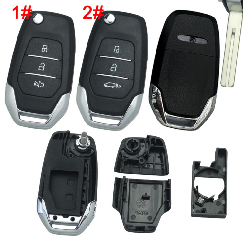 For Maxus replacement key shell  with badge, pls choose button
